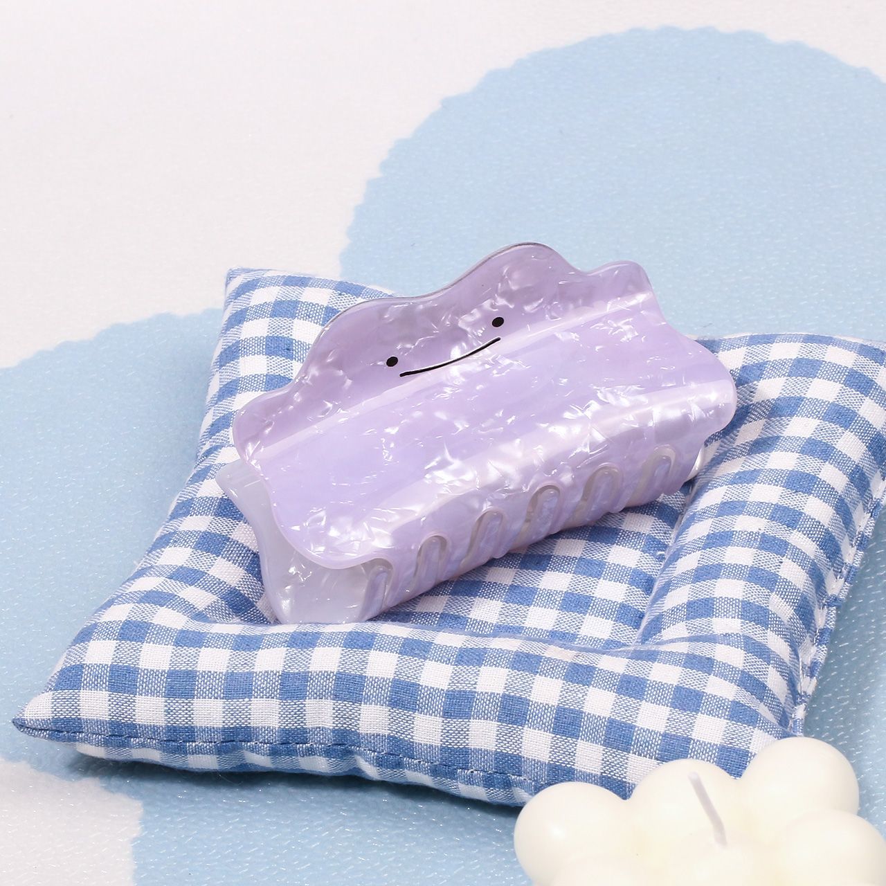 Hair Bundles - Presilha de Cabelo Pokémon Ditto Roxa