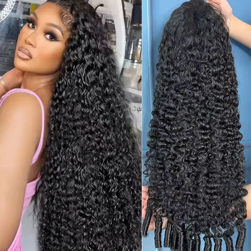 Human Hair Wigs - Perucas de Cabelo Humano Cacheado Ondulado