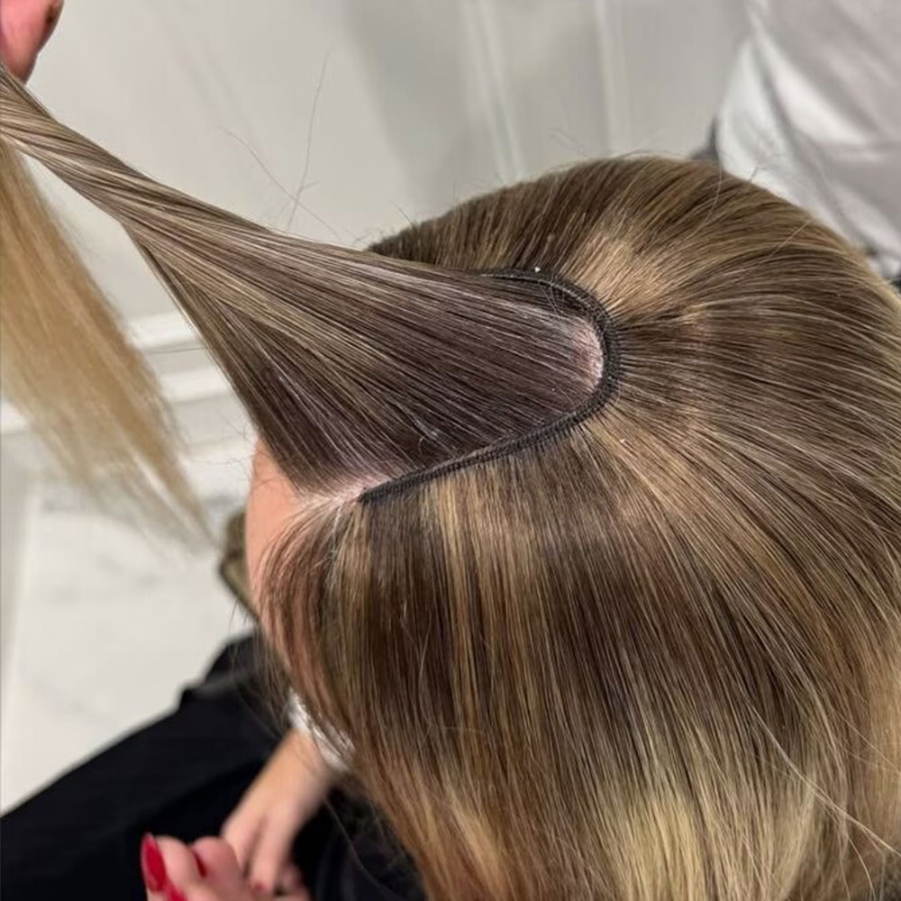 Seamless Clip In Hair Extensions Human Hair - Extensões de Cabelo Humano com Presilha
