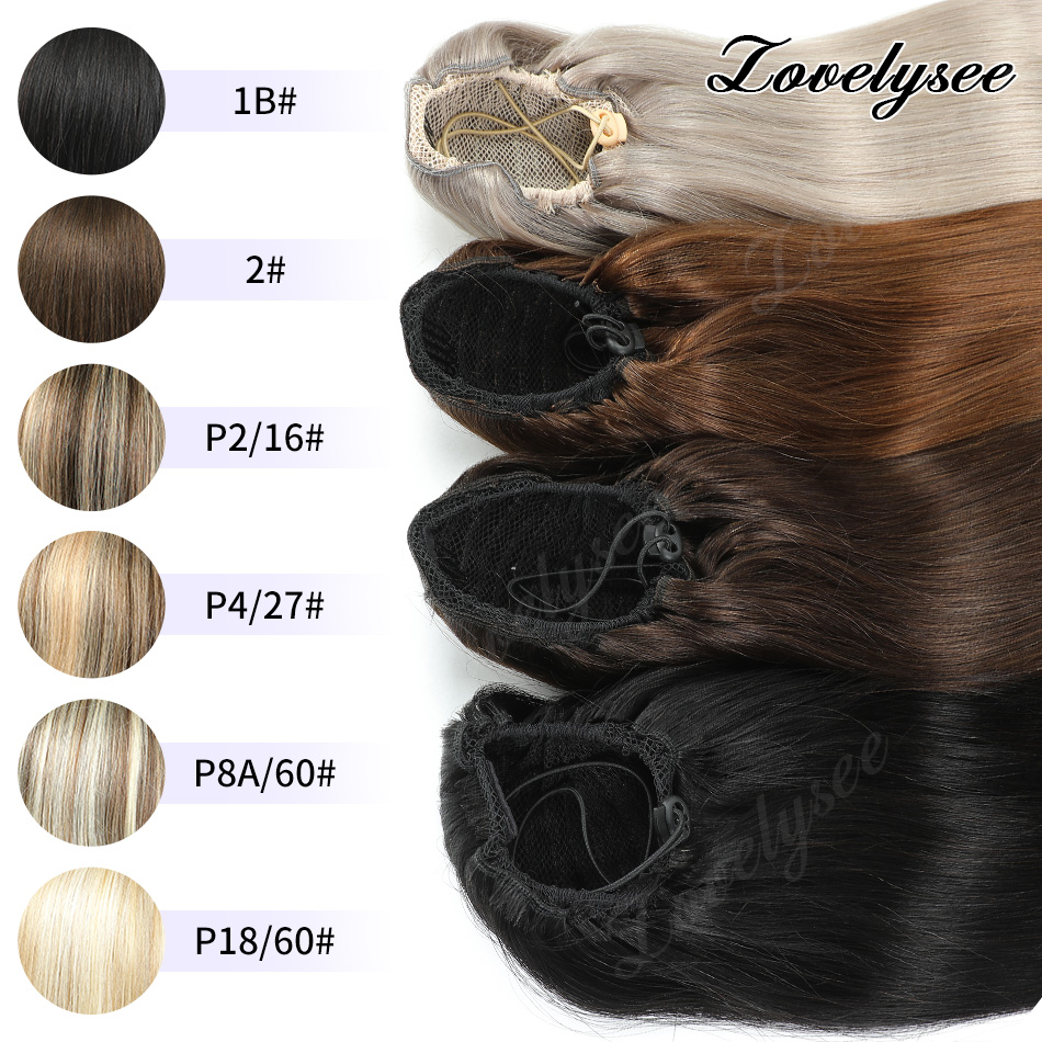 Seamless Clip In Hair Extensions Human Hair - Extensão de Cabelo Humano 100% Curta