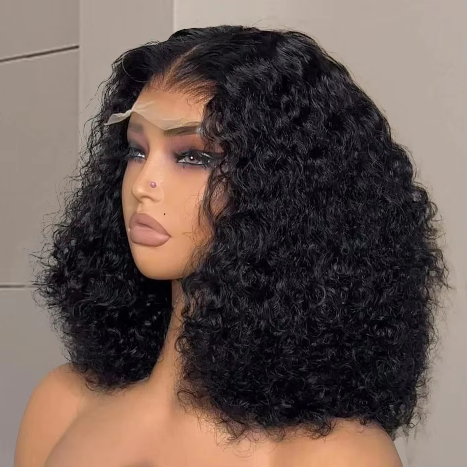 Glueless Wear And Go Human Hair Wig - Perucas de Cabelo Humano Cacheado Bob