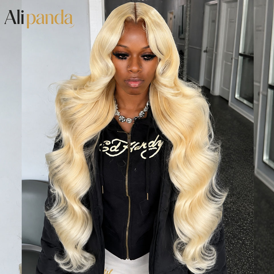 613 Blonde Body Wave Lace Front Wig - Peruca Frontal de Renda HD 613