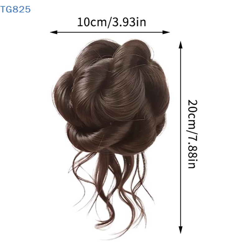 Claw Clip Messy Bun Hair Piece - 【AN】【AN】Novo Coque de Cabelo Sintético Desgrenhado