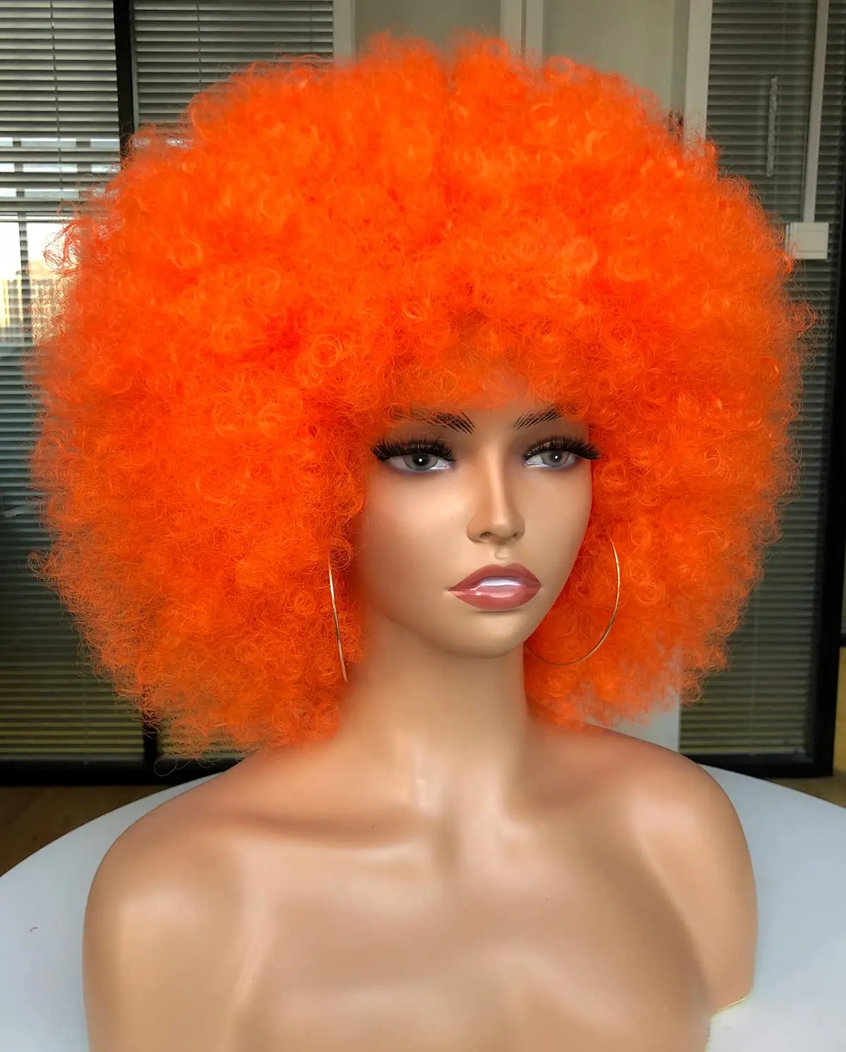 Peruca afro sintética para mul - Synthetic Braided Wigs For Black Women avaliação e preço