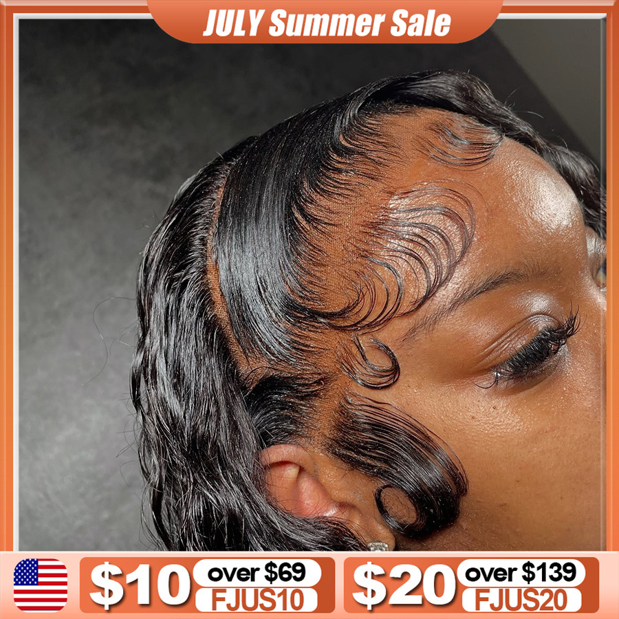 Peruca Frontal Completa 13X4 H - Hd Lace Frontal Wig Human Hair Pre Plucked avaliação e preço