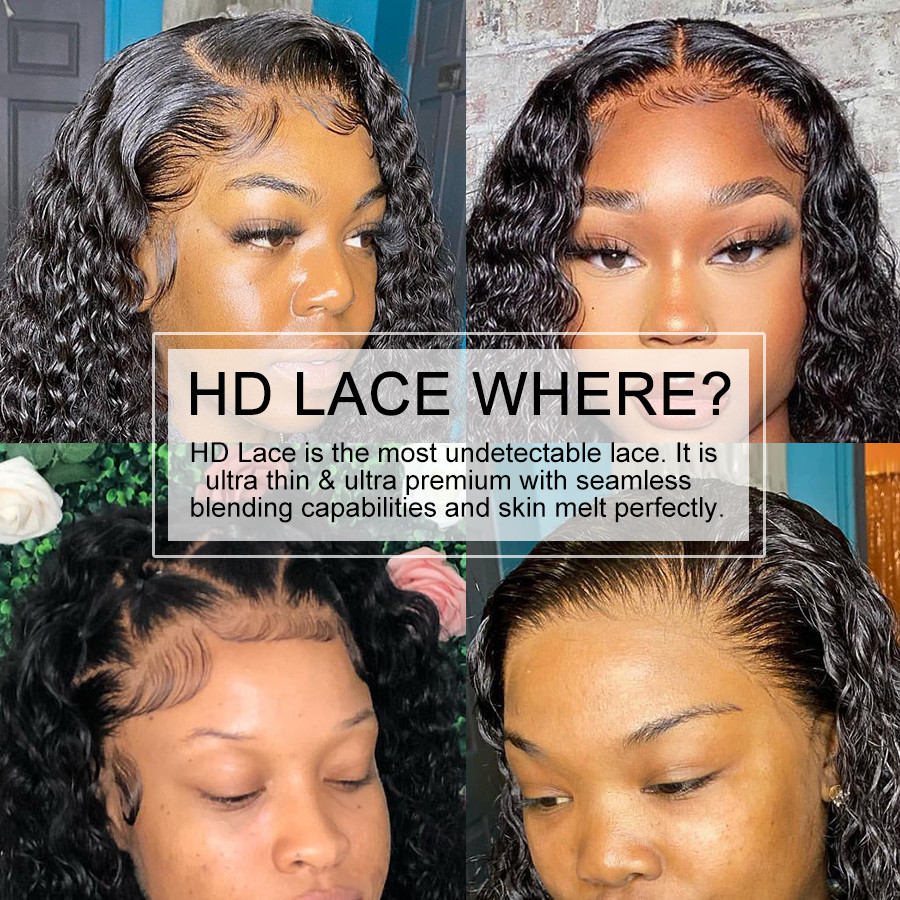 Peruca Frontal Completa 13X4 H - Hd Lace Frontal Wig Human Hair Pre Plucked avaliação e preço
