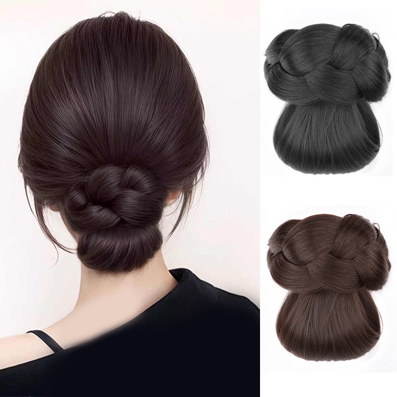 Acessórios de cabelo sintético - Claw Clip Messy Bun Hair Piece avaliação e preço