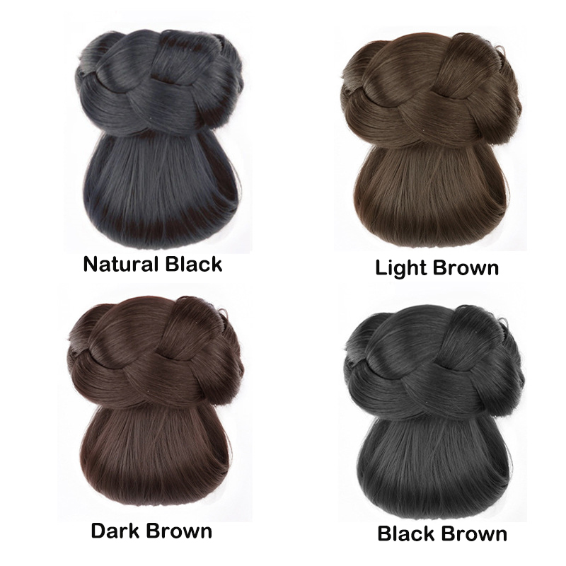 Acessórios de cabelo sintético - Claw Clip Messy Bun Hair Piece avaliação e preço