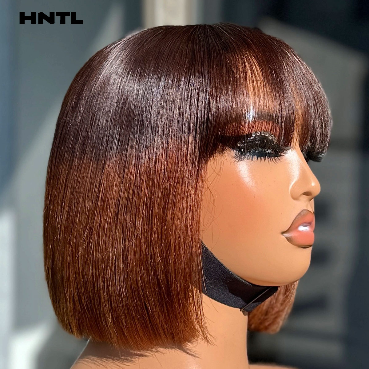 Peruca Bob com Franja Wear and - Pre Parted 13X4 Lace Front Bob Wig avaliação e preço