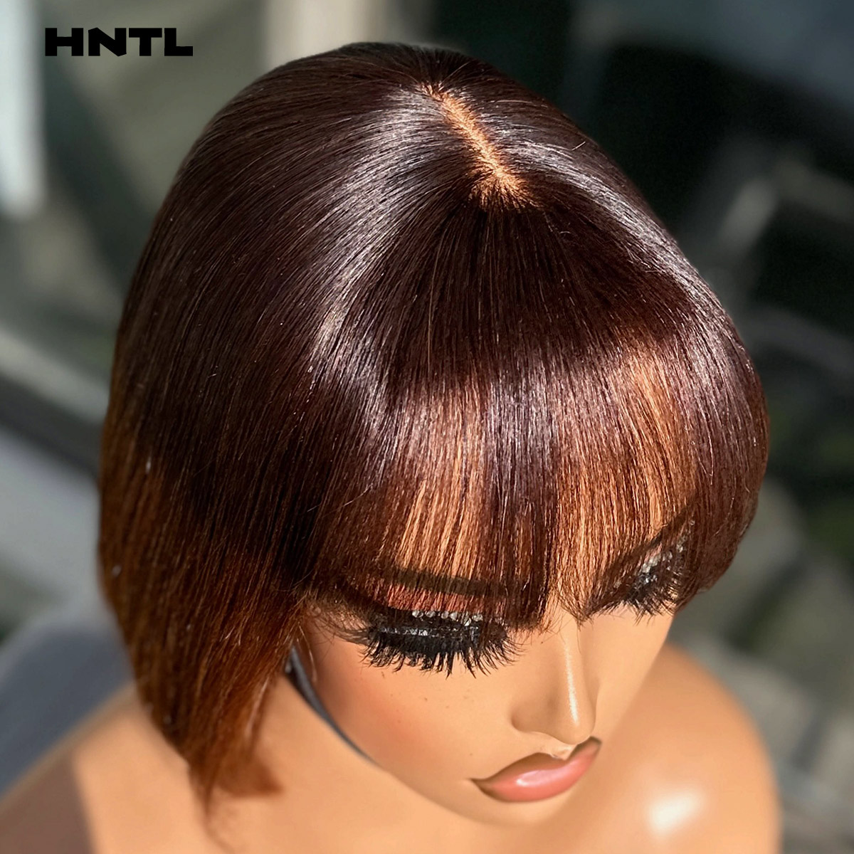 Peruca Bob com Franja Wear and - Pre Parted 13X4 Lace Front Bob Wig avaliação e preço