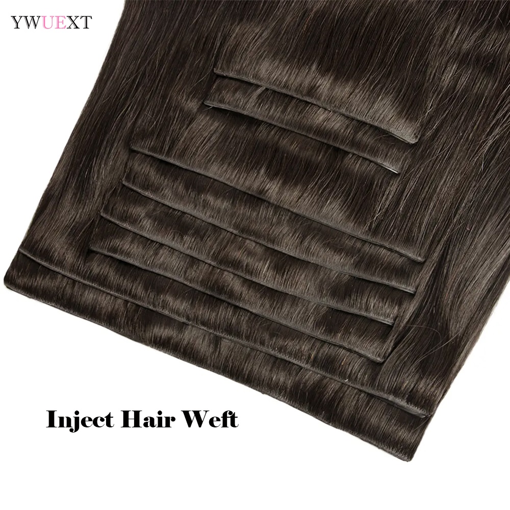 Grampo invisível em extensões  - Seamless Clip In Hair Extensions Human Hair avaliação e preço