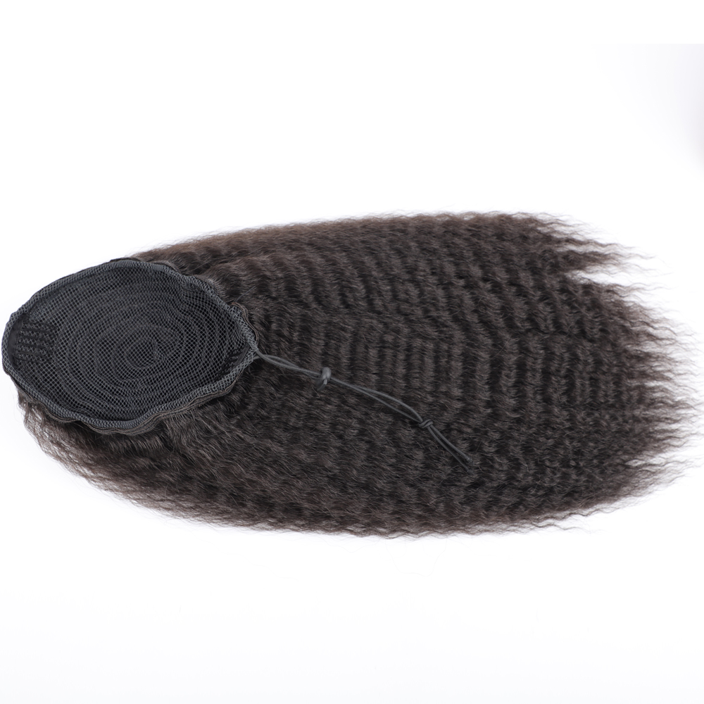 Falso cordão sintético rabo de - Drawstring Afro Curly Puff Ponytail avaliação e preço