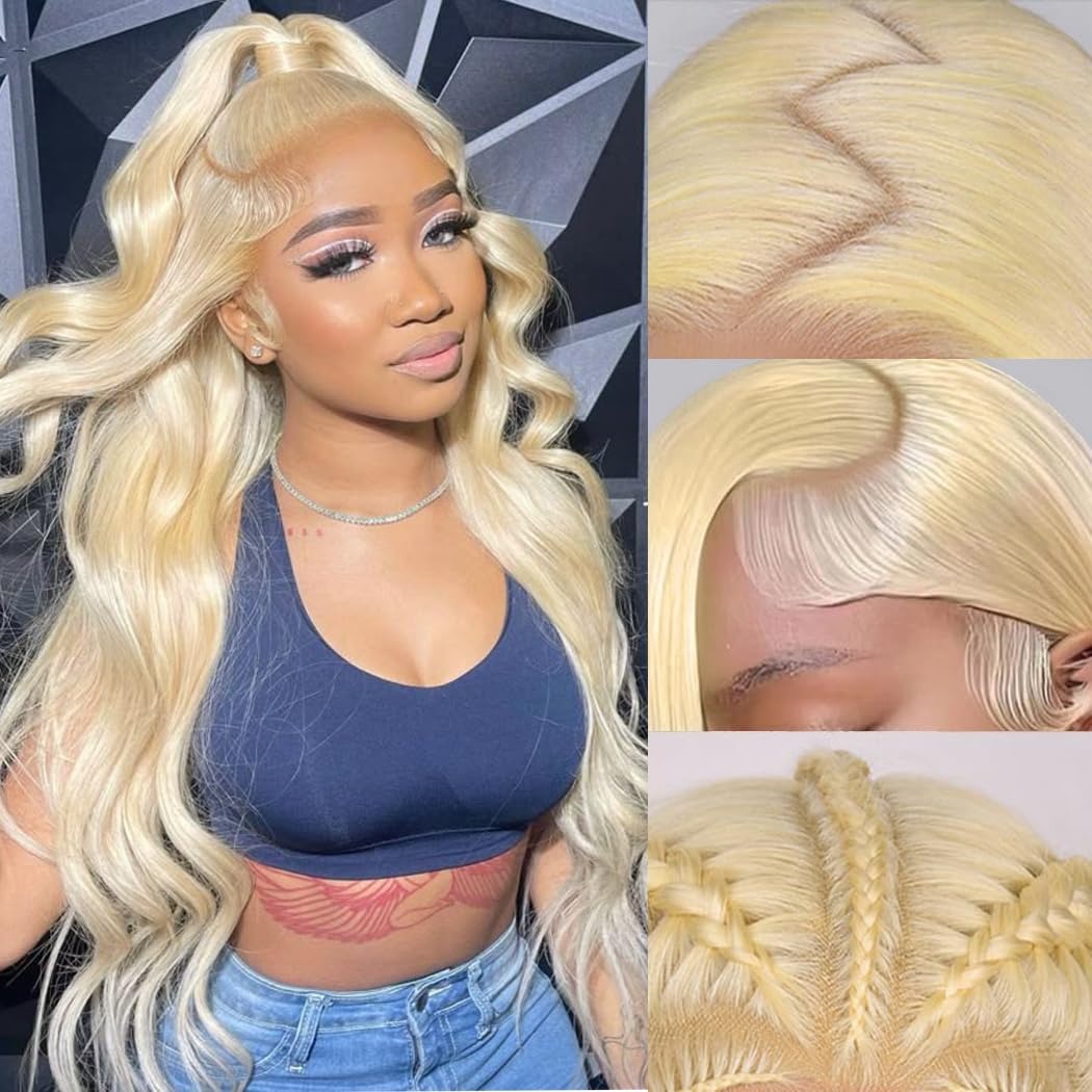 Peruca Frontal HD Lace 613 Loi - 613 Blonde Body Wave Lace Front Wig avaliação e preço