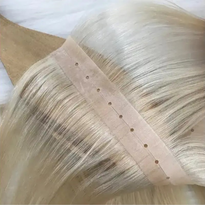 Trama de cabelo invisível pu c - Invisible Tape In Extensions Real Hair avaliação e preço