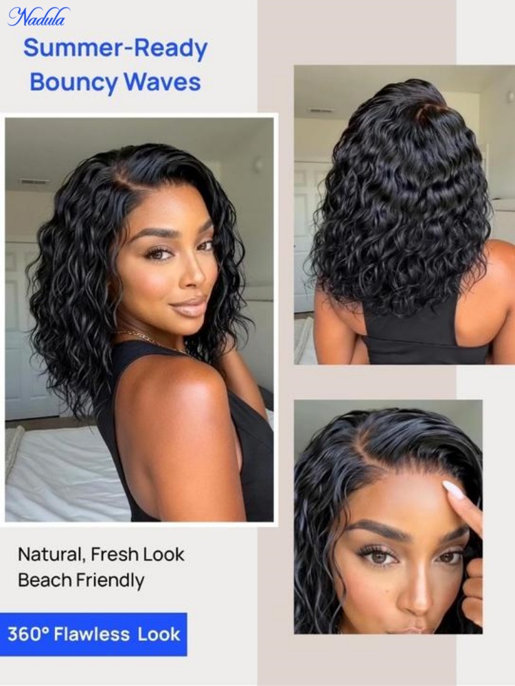 Peruca BOB Nadula 13x4 com Ren - Pre Parted 13X4 Lace Front Bob Wig avaliação e preço
