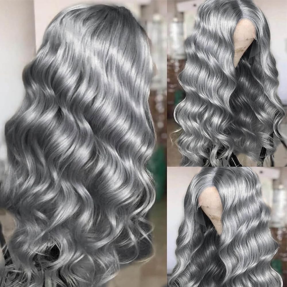 Cosplay onda do corpo prata ci - 613 Blonde Body Wave Lace Front Wig avaliação e preço