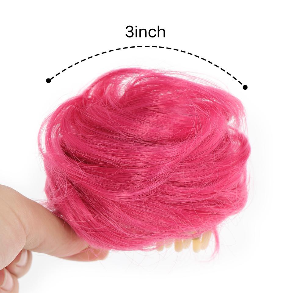 Espaço sintético bun mini garr - Claw Clip Messy Bun Hair Piece avaliação e preço