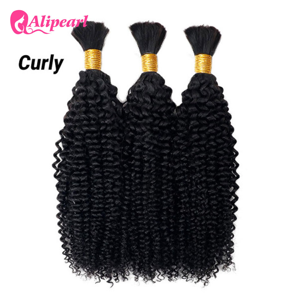 Alipearl Cabelo Humano Brasile - Water Wave Bulk Human Hair For Braiding avaliação e preço