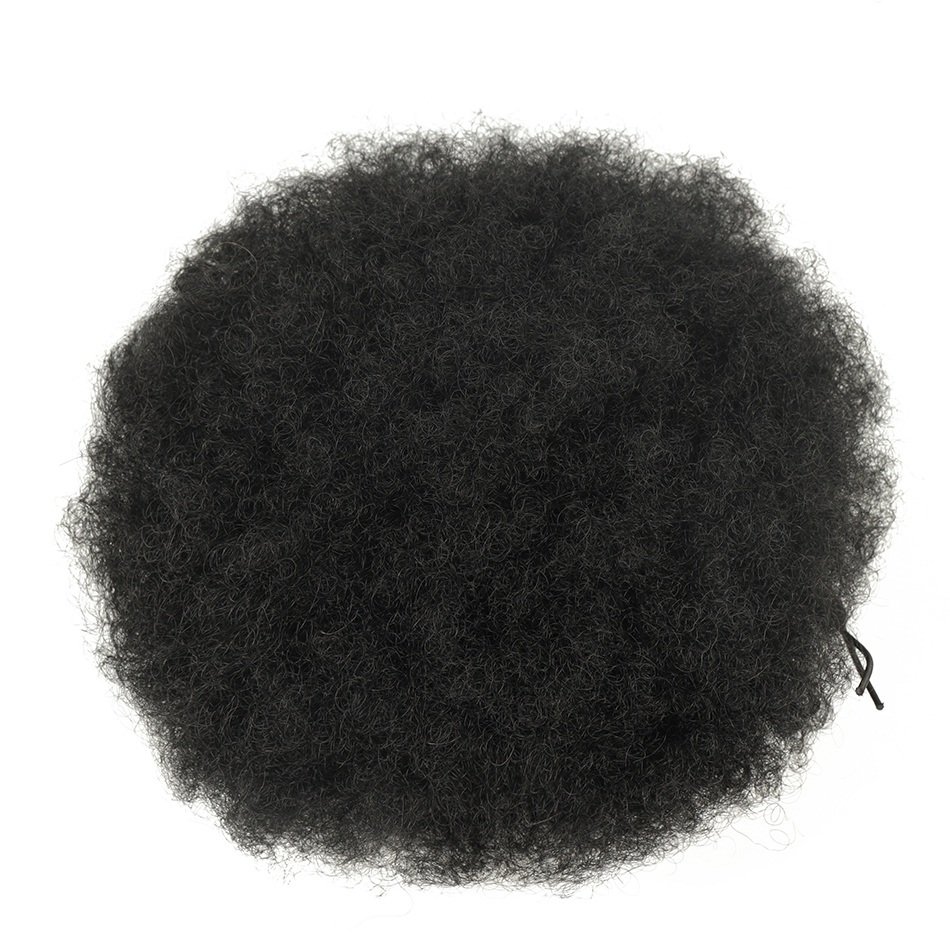 Afro puff cordão rabo de caval - Drawstring Afro Curly Puff Ponytail avaliação e preço