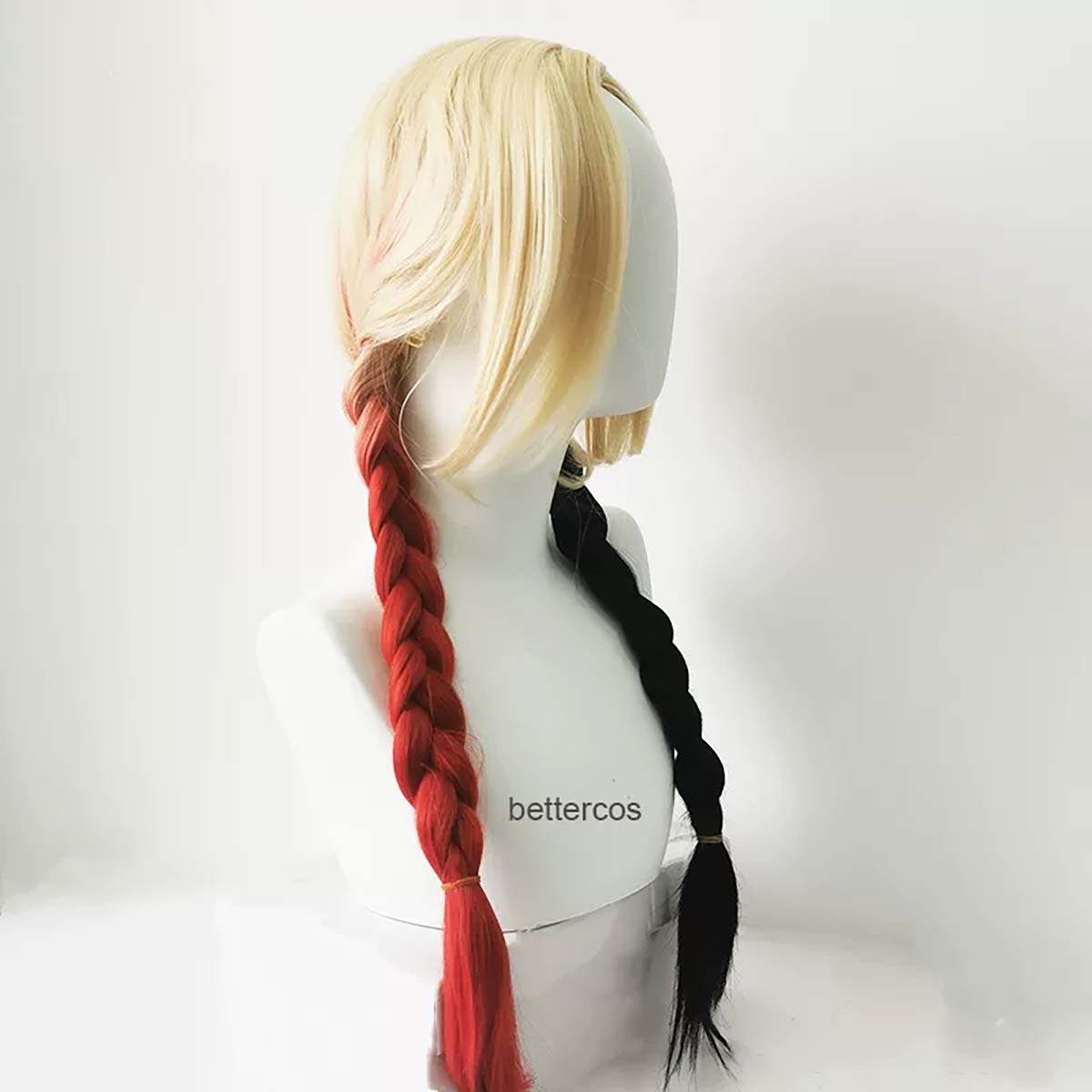 Peruca feminina para cosplay Q - Synthetic Braided Wigs For Black Women avaliação e preço