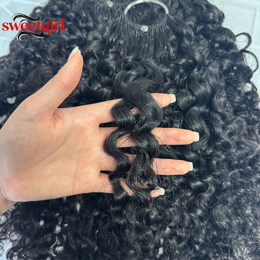 Rabo de Cavalo Afro Puff de 4- - Drawstring Afro Curly Puff Ponytail avaliação e preço