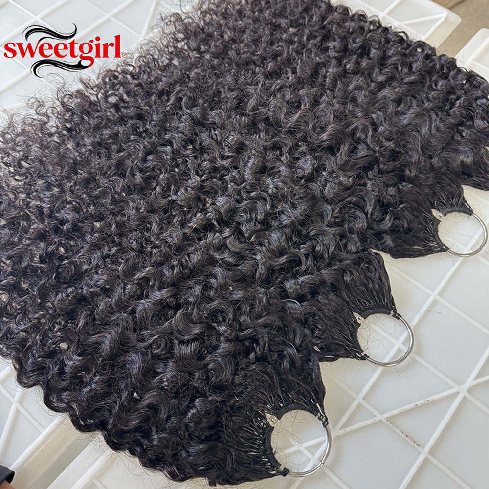 Rabo de Cavalo Afro Puff de 4- - Drawstring Afro Curly Puff Ponytail avaliação e preço