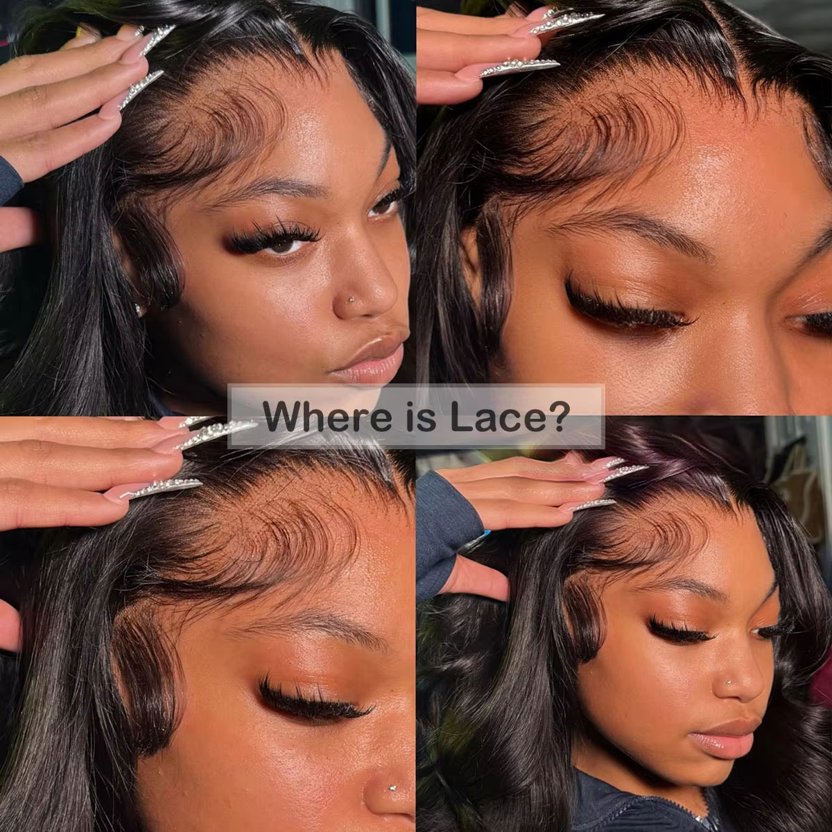 Peruca Bob Marrom Sem Cola Pro - Pre Parted 13X4 Lace Front Bob Wig avaliação e preço
