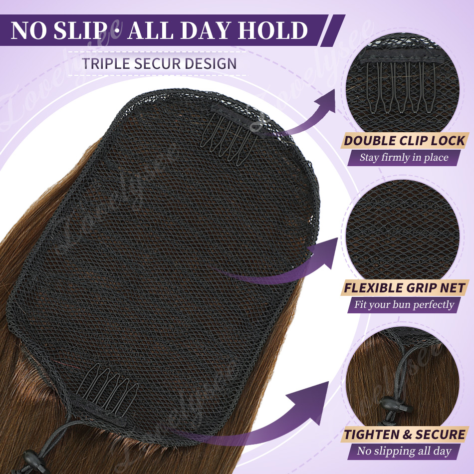 Extensão de Cabelo Humano 100% - Seamless Clip In Hair Extensions Human Hair avaliação e preço