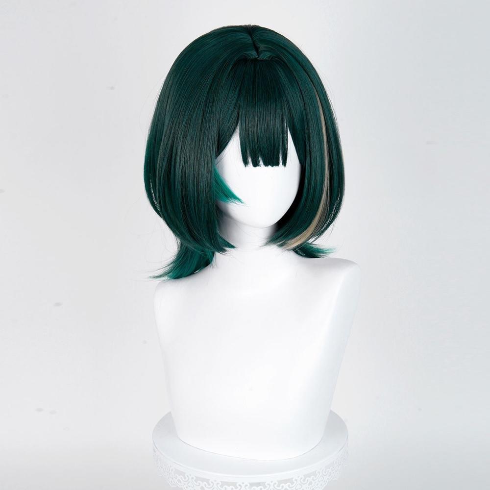 Anime nefer peruca cosplay ver - Synthetic Wigs avaliação e preço