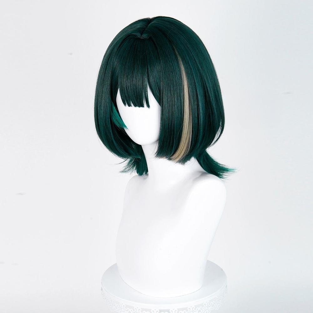 Anime nefer peruca cosplay ver - Synthetic Wigs avaliação e preço