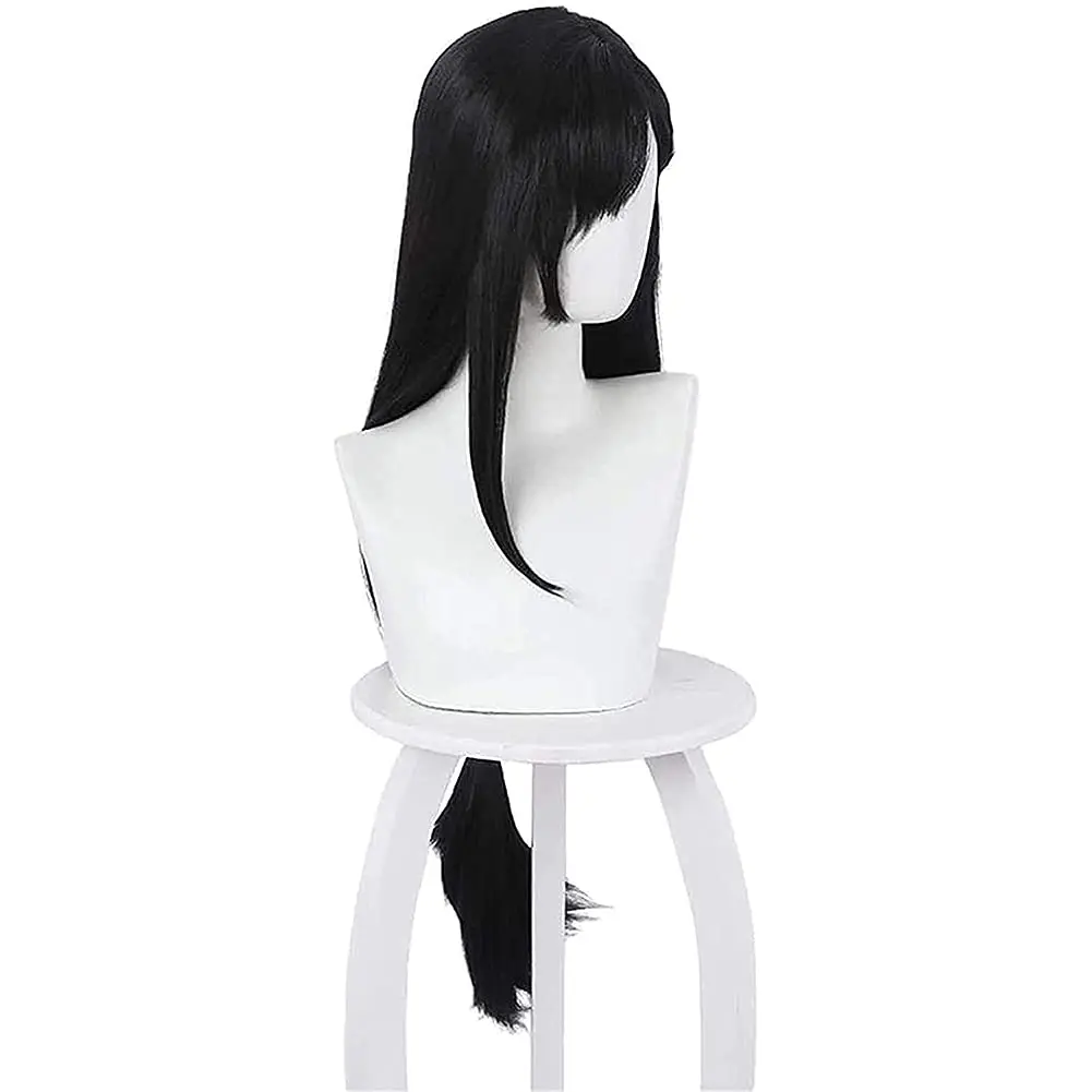 Tifa lockhart peruca cosplay a - Synthetic Braided Wigs For Black Women avaliação e preço
