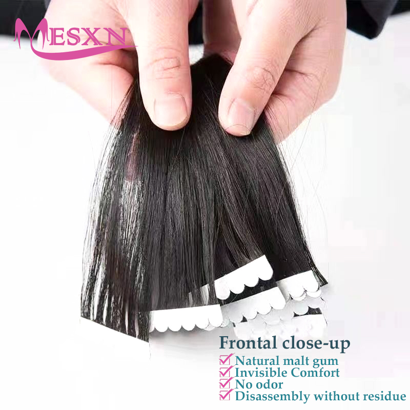 Extensões de cabelo humano com - Invisible Tape In Extensions Real Hair avaliação e preço