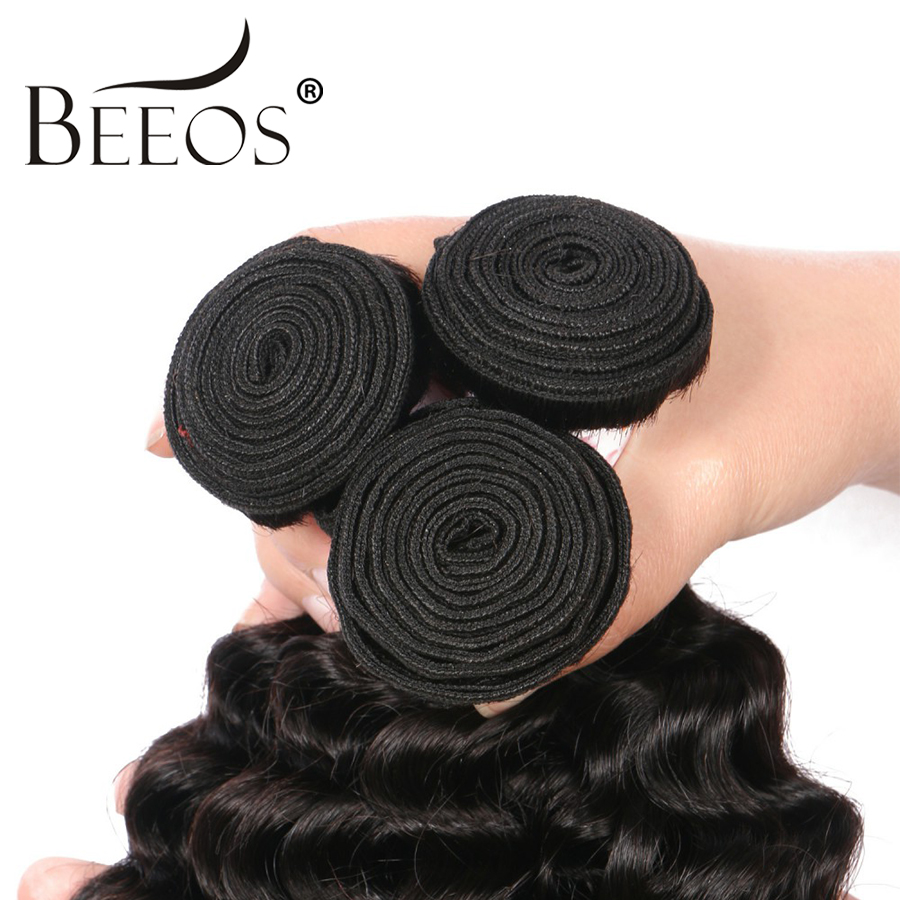Beeos onda profunda natural pa - Deep Wave 3 Bundles With Closure avaliação e preço