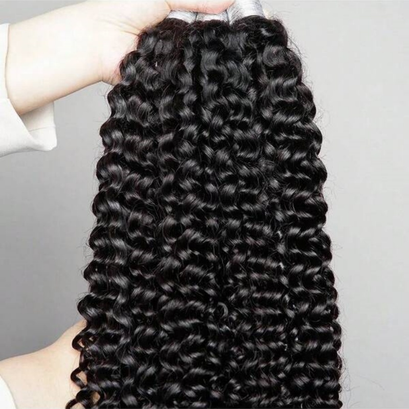 2 pacotes de onda de água em m - Water Wave Bulk Human Hair For Braiding avaliação e preço