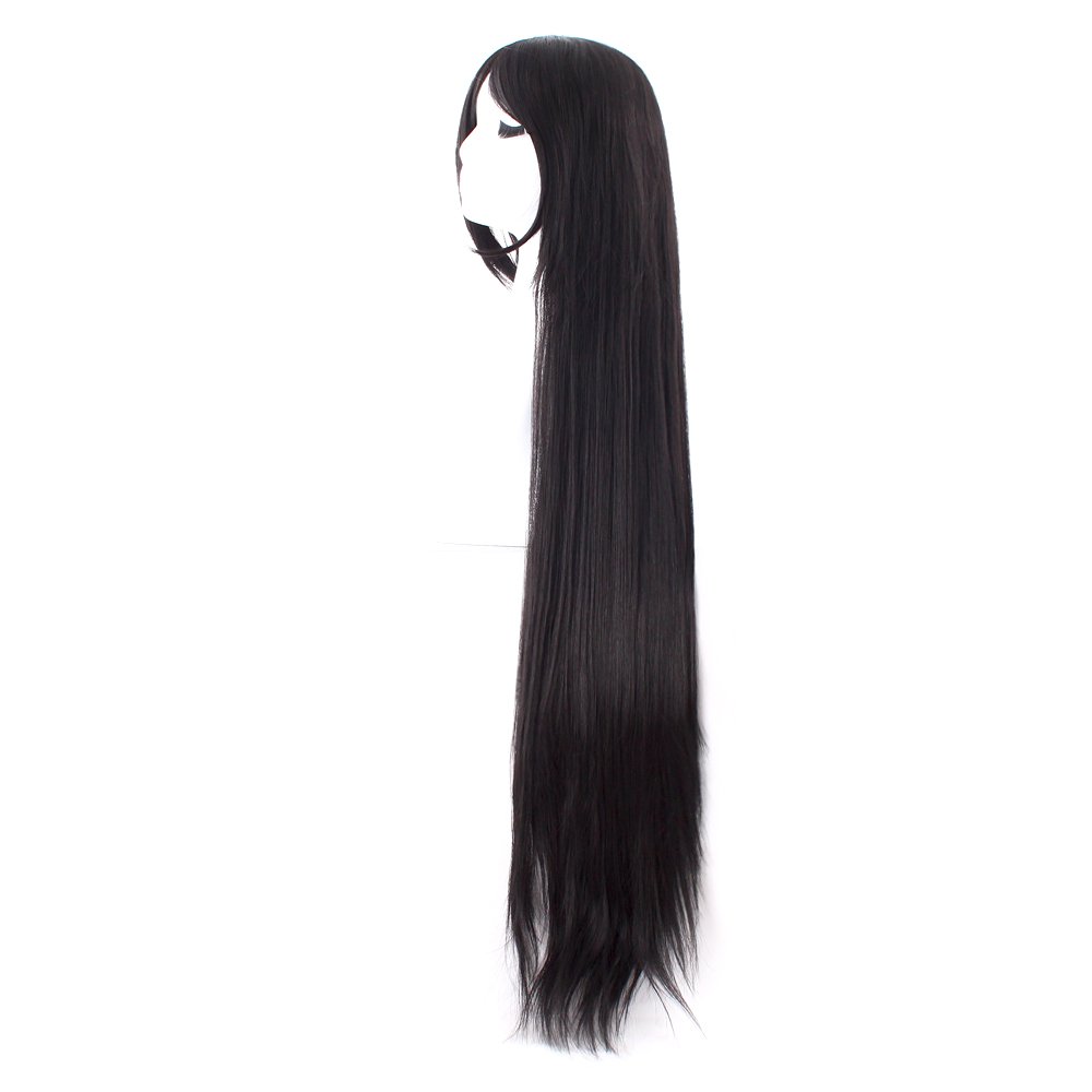 40 Polegada 100 cm longa reta  - Synthetic Braided Wigs For Black Women avaliação e preço