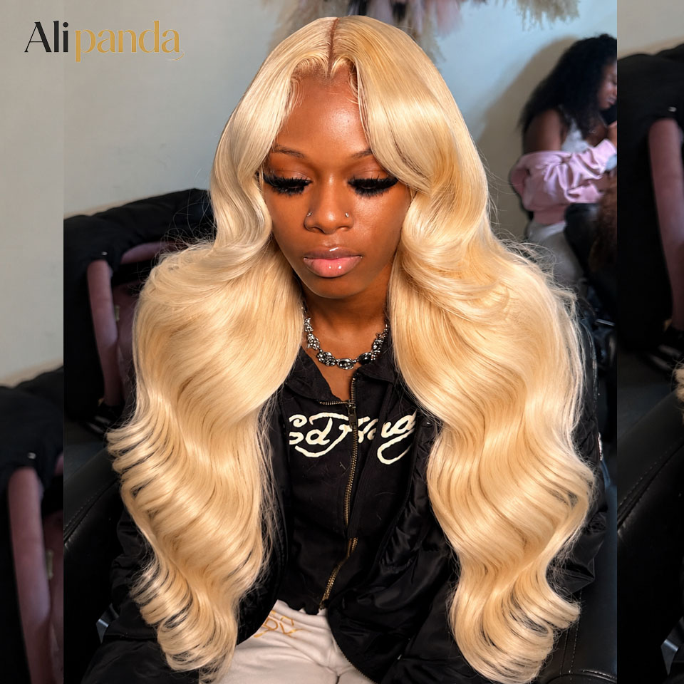 Peruca Frontal de Renda HD 613 - 613 Blonde Body Wave Lace Front Wig avaliação e preço