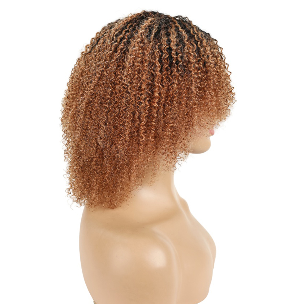 Perucas de Cabelo Humano Perua - Short Pixie Cut Wig Human Hair Cheap avaliação e preço