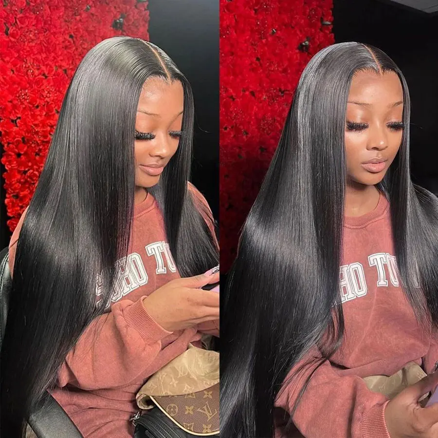 Perucas de Cabelo Humano Liso  - Human Hair Wigs avaliação e preço