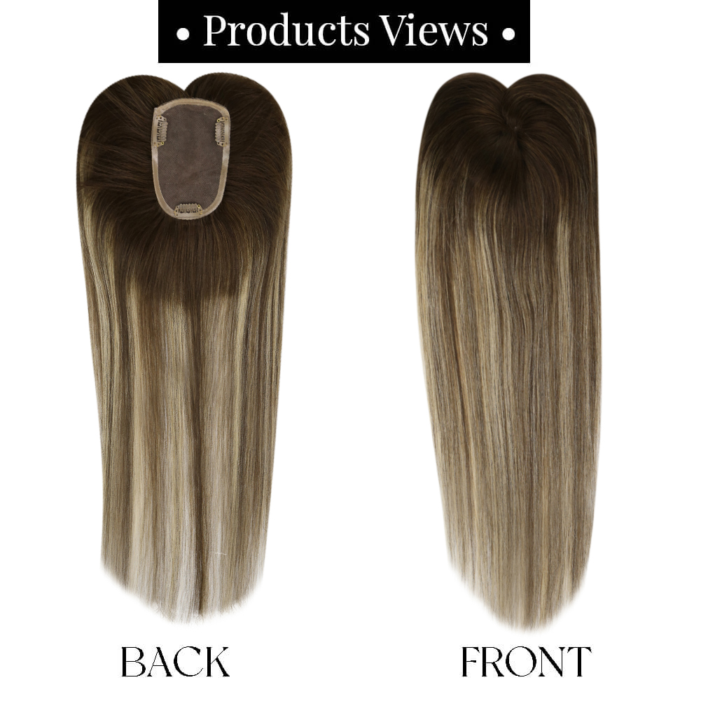 Ugeat cabelo topper natural ca - Invisible Tape In Extensions Real Hair avaliação e preço