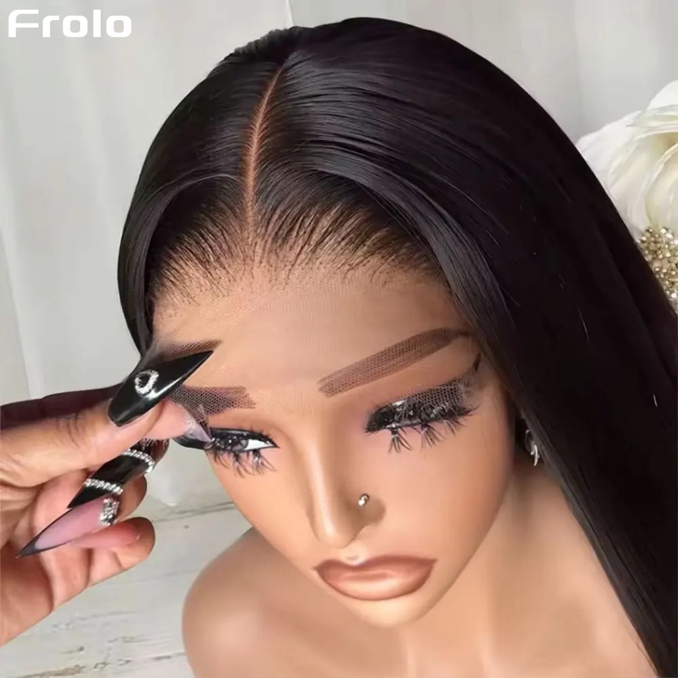 Perucas de Cabelo Humano Liso  - Lace Front Wigs avaliação e preço