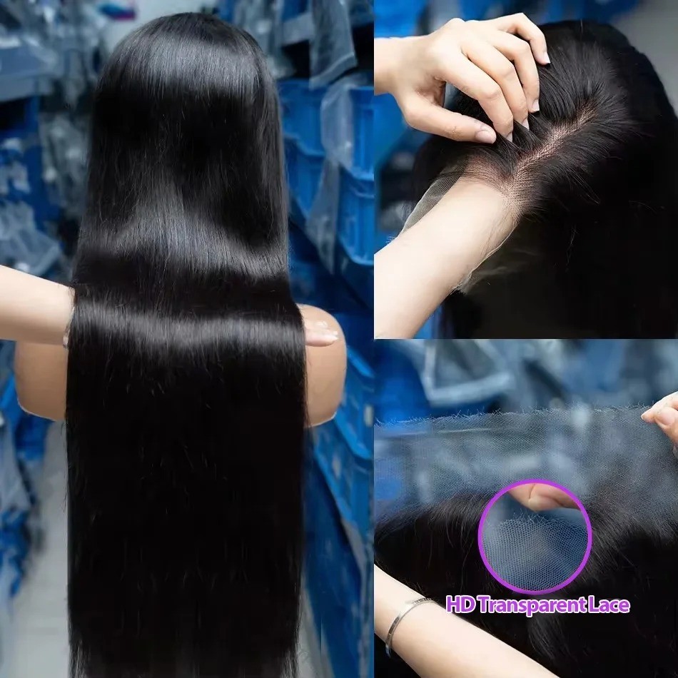 Perucas de Cabelo Humano Liso  - Lace Front Wigs avaliação e preço